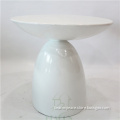 white fiberglass Eero Aarnio stylish Parabel Side Table
